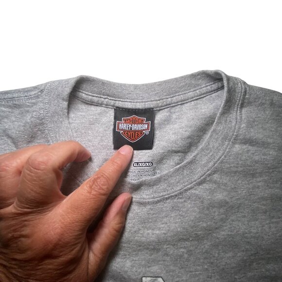 Harley-Davidson Milwaukee WI Gray Graphic T-Shirt XL - Picture 4 of 9